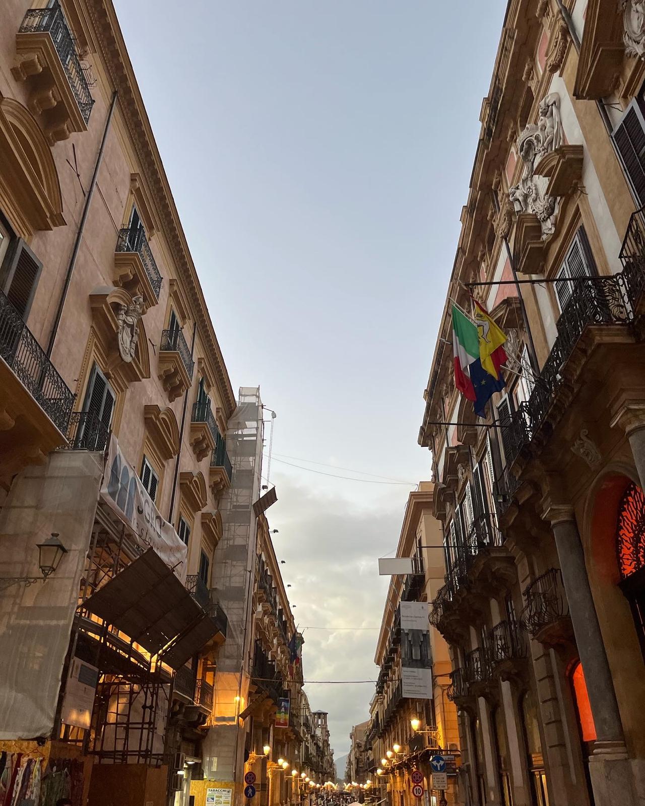 Street scene in Palermo.